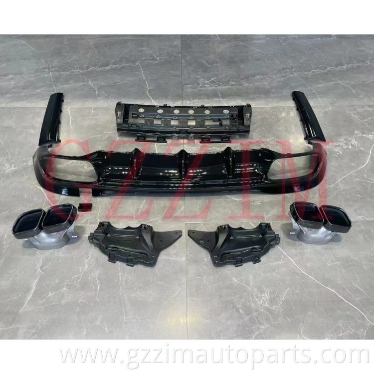 Auto Parts Rear diffuser Body Kits Bodykit Parts S63 Rear Diffuser With Tips For New S Class W223